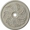 Ekena Millwork Sellek Ceiling Medallion (Fits Canopies up to 9"), 42 1/8"OD x 1 7/8"P, Pot of Cream Crackle CM42SKPCC - alternate 1